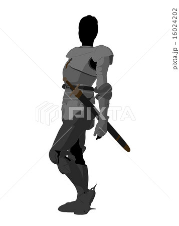Joan of Arc Illustration Silhouette 16024202