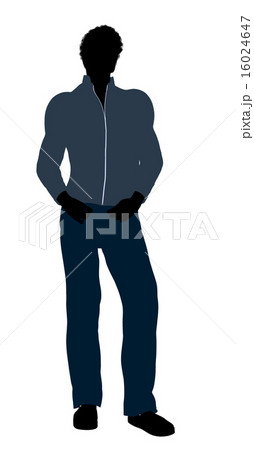 Casual Dress African American Illustration Silhouette 16024647