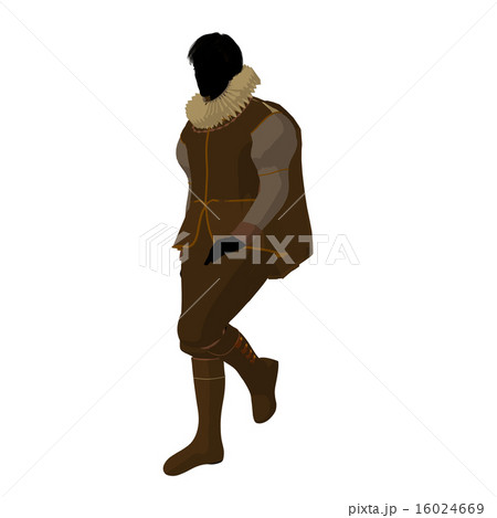 William Shakespeare Illustration Silhouette William Shakespeare Illustration Silhouette 16024669