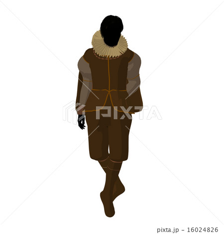 William Shakespeare Illustration Silhouette 16024826