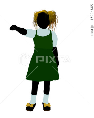 Goldielocks Silhouette Illustration 16024865