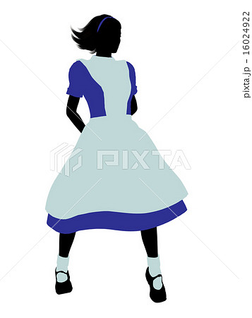 Alice In Wonderland Silhouette Illustration 16024922