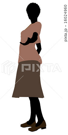 Grandmother Illustration Silhouette 16024960