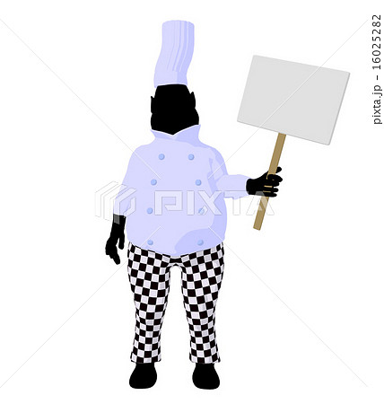 Chef Menu Art Illustration Silhouette 16025282