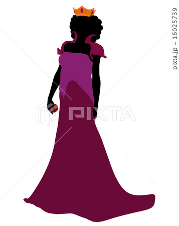 Evil Queen Silhouette Illustration 16025739
