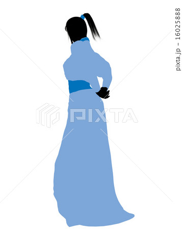 Wendy of Peter Pan Silhouette Illustration 16025888