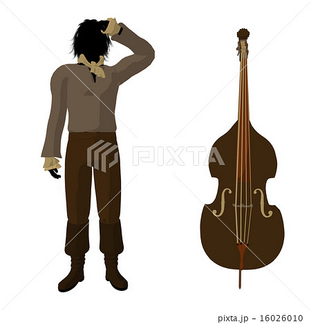 Ludwig Van Beethoven Illustration Silhouette 16026010