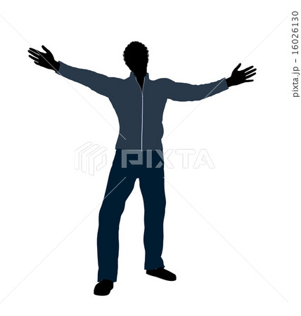 Casual Dress African American Illustration Silhouette 16026130