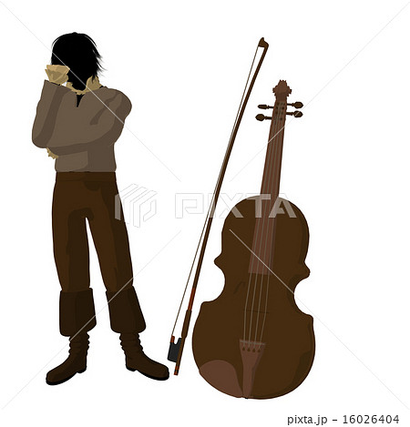 Ludwig Van Beethoven Illustration Silhouette 16026404