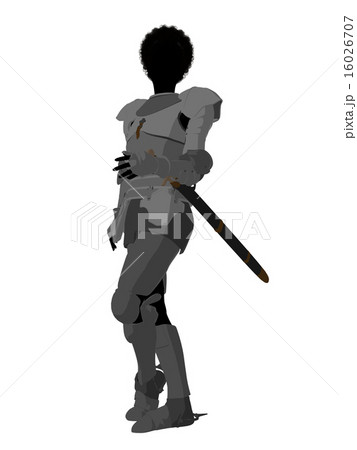 Joan of Arc Illustration Silhouette 16026707