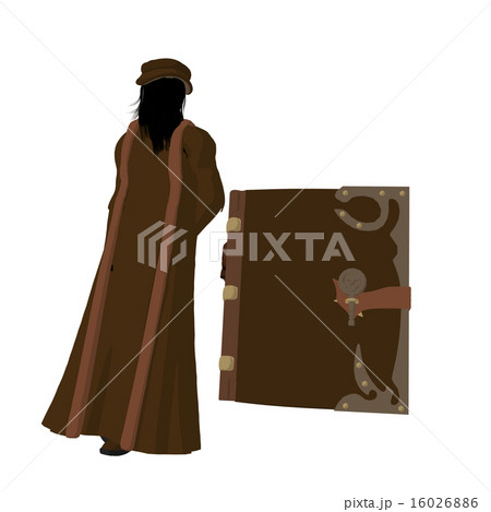 Leonardo Da Vinci Illustration Silhouette 16026886