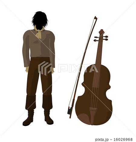 Ludwig Van Beethoven Illustration Silhouette 16026968