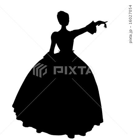 Cinderella Silhouette Illustration Cinderella Silhouette Illustration 16027054