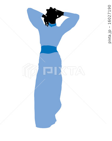 Wendy of Peter Pan Silhouette Illustration 16027190