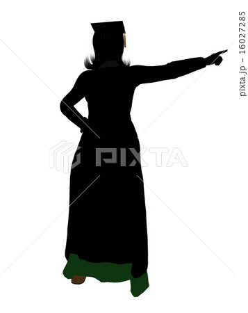Graduate Illustration Silhouette Graduate Illustration Silhouette 16027285
