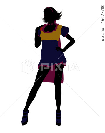 Snow White Silhouette Illustration 16027780