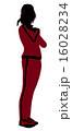 Female Jogger Illustration Silhouette 16028234