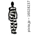 Female Criminal Silhouette Illustration 16028237