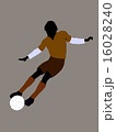 Male Soccer Player Illustration Silhouette 16028240