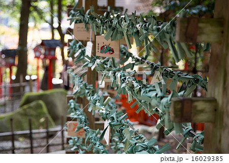 貴船神社、結社・中宮の結び文 16029385