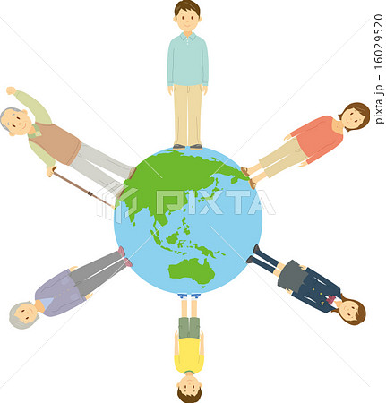 三世代家族と地球 16029520