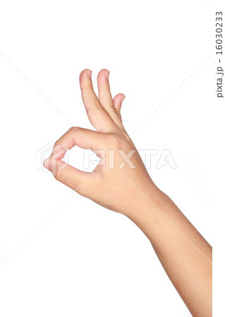 children hand showing numbers on white background 16030233