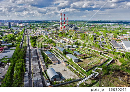 Combined heat and power factory. Tyumen. Russia Combined heat and power factory. Tyumen. Russia 16030245