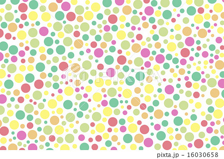 ディザ 水玉 水玉模様 水玉柄 ポッカドット 円 円形 円型 丸 丸い ディンプル 点々 ドット 点のイラスト素材