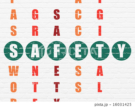 Privacy concept: word Safety in solving Crossword Puzzle 16031425