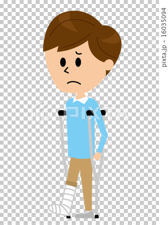 Male crutch fracture 16035094