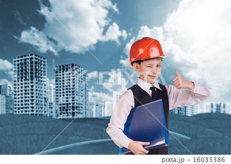 The boy in hardhat The boy in hardhat 16035386