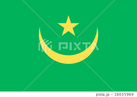 Mauritania flag 16035969