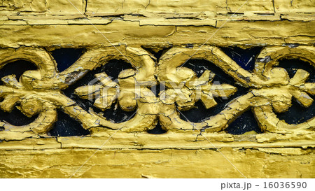 Vintage wooden art crafts in Thai style  16036590