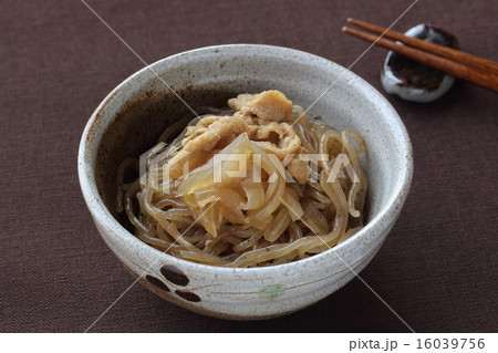 糸コンニャクの煮物 16039756