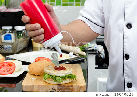 American cheese burger 16040029