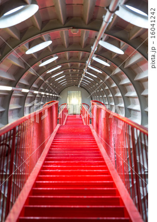 Red stairway sucessful concept 16041242
