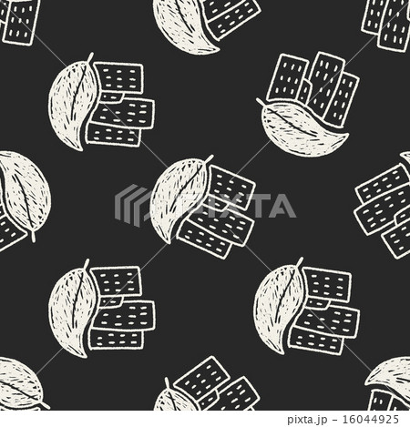 Environmental protection concept; greenhouses; green house; dood seamless pattern background 16044925