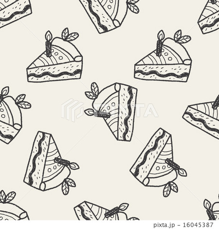 doodle cake seamless pattern background doodle cake seamless pattern background 16045387
