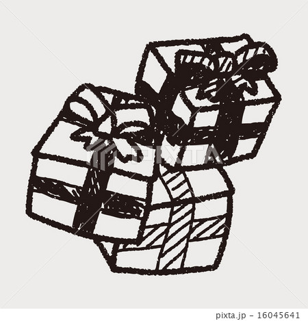 birthday presents doodle drawing birthday presents doodle drawing 16045641