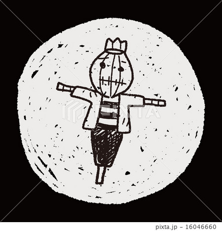 Scarecrow doodle 16046660