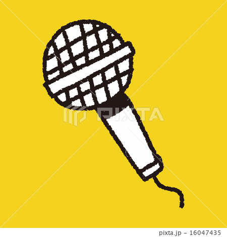 microphone doodle drawing 16047435