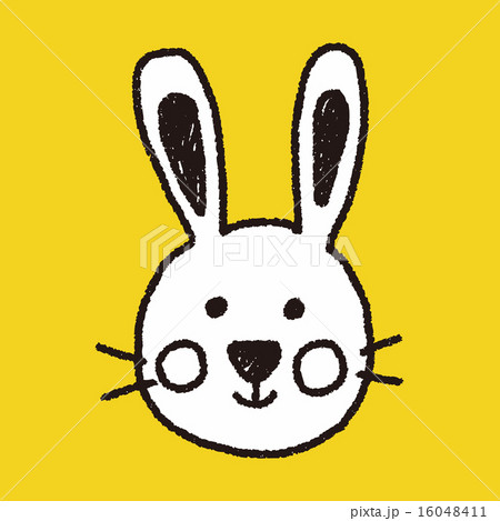 animal rabbit doodle drawing 16048411