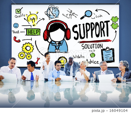Support Solution Advice Help Quality Care Team Concept Support Solution Advice Help Quality Care Team Concept 16049104