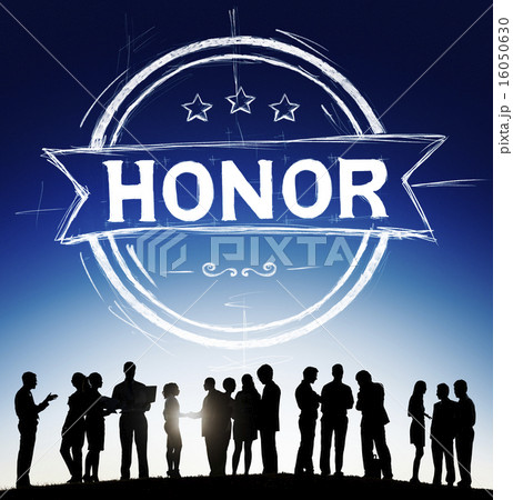 Honor Integrity Success Victory Achievement Concept Honor Integrity Success Victory Achievement Concept 16050630