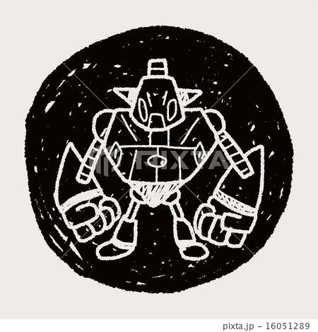 robot doodle 16051289