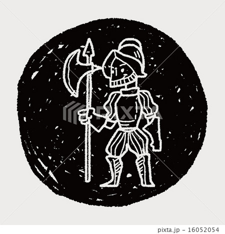 knight doodle 16052054