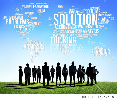 Solution Solve Problem Strategy Vision Decision Concept 16052510