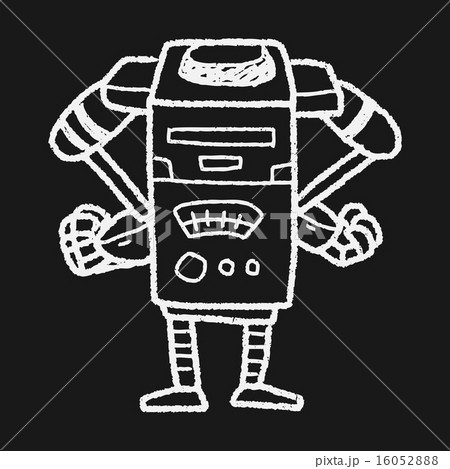 robot doodle robot doodle 16052888