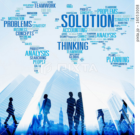 Solution Success Sloved Decision Strategic Progress Concept 16053008