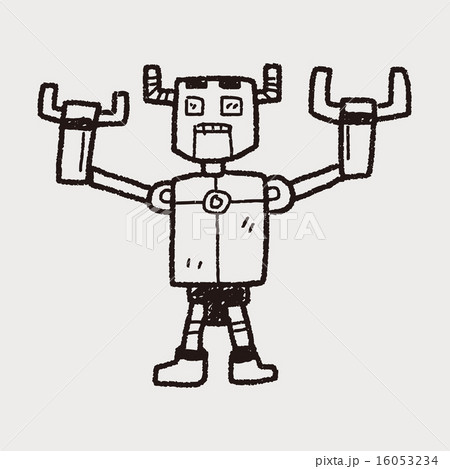 robot doodle 16053234